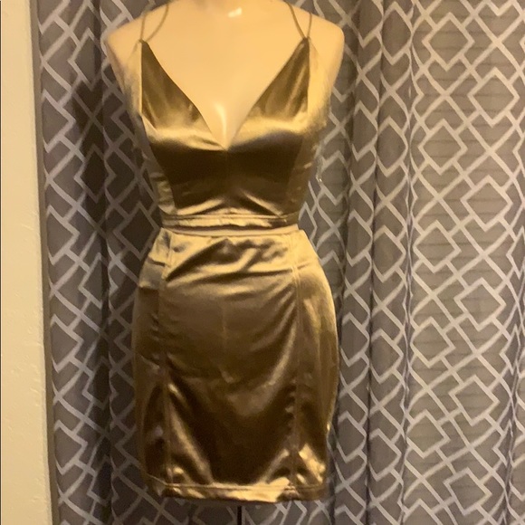 Dresses & Skirts - Golden Two Piece Set